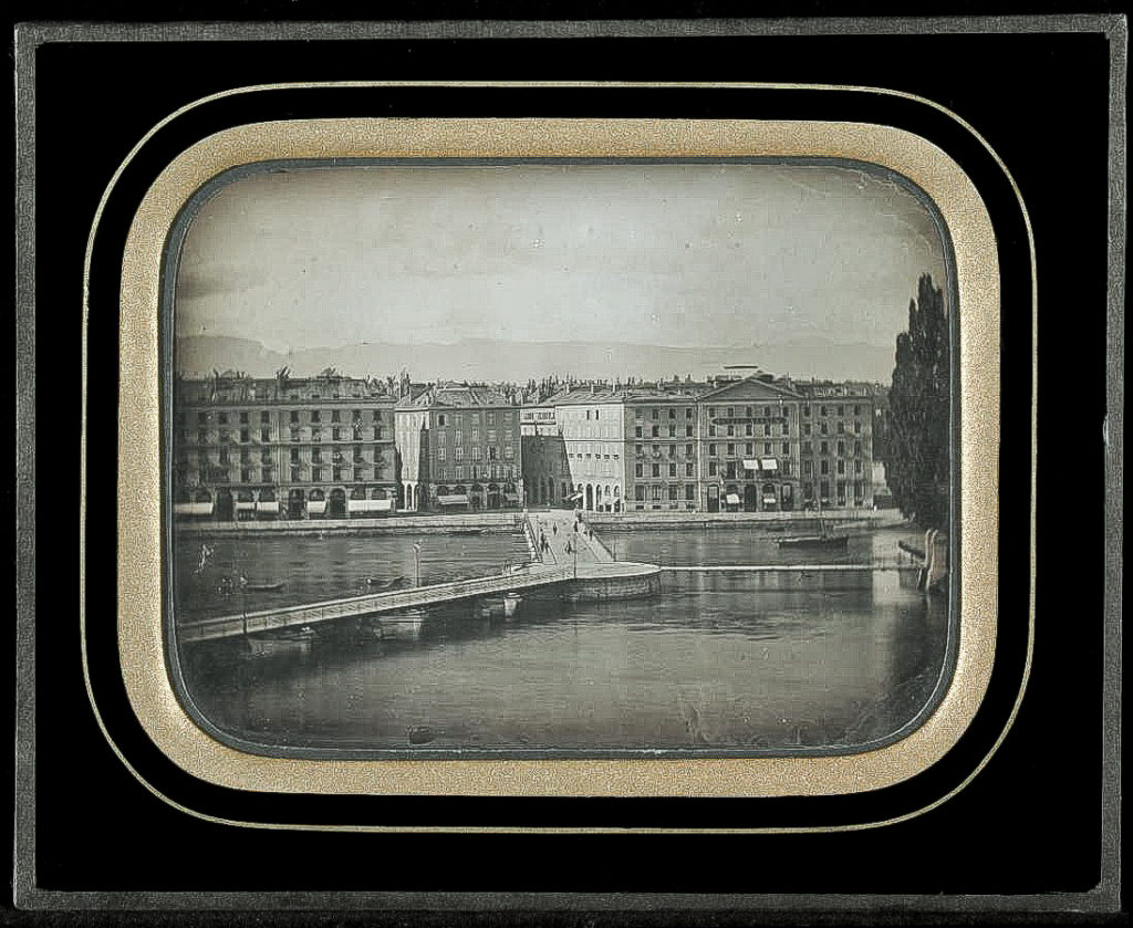 Genève, le quai et le pont des Bergues
Jean-Gabriel Eynard (1775 - 1863), auteur
avant 1851